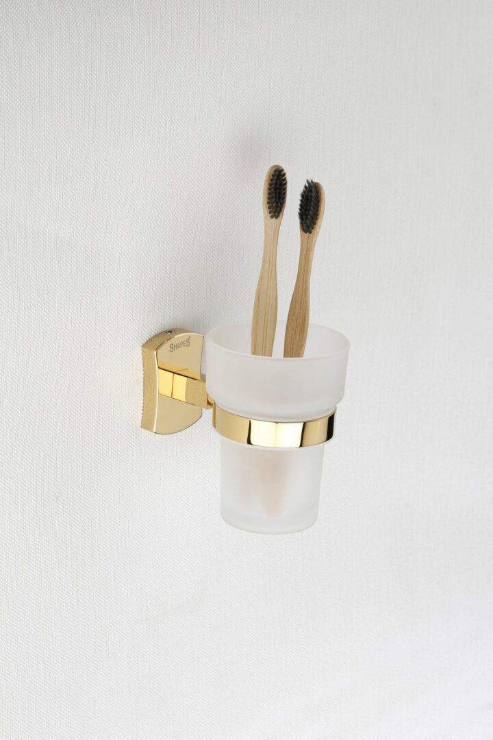Brush holder 37500 Gold 05A7816